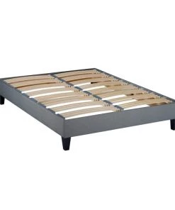 Olympe Sommiers Sommier En Kit Gris Clair 140x200