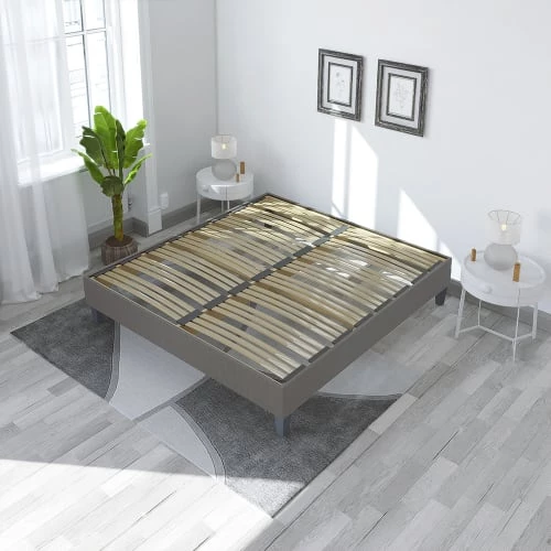 Olympe Sommiers Sommier En Kit Gris Clair 180x200 7 Olympe Sommiers Sommier En Kit Gris Clair 180x200 – Image 5