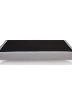 HOMN Sommiers Sommier Rembourré 135x190 Cm Gris Clair, Sommier Rembourré Assemblé -Sommiers Soldes sommier rembourre 135x190 cm gris clair sommier rembourre assemble 3