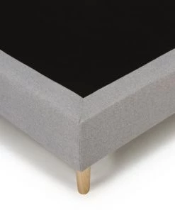 HOMN Sommiers Sommier Rembourré 140x200 Cm Gris Clair, Sommier Rembourré Assemblé -Sommiers Soldes sommier rembourre 140x200 cm gris clair sommier rembourre assemble 4