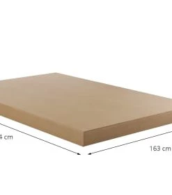 Moondaca Sommiers Sommier Tapissier 160x200 Tissu Déco Blanc Coton -Sommiers Soldes sommier tapissier 160x200 tissu deco blanc coton 3