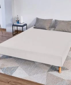 Bellecour Sommiers Sommier Tapissier 90x200 Ep. 18 (pieds Non Inclus) -Sommiers Soldes sommier tapissier 90x200 ep 18 pieds non inclus 6