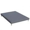 Idliterie Sommiers Sommier Tapissier Bleu Denim 140x190