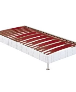 Bultex Sommiers Sommier Tapissier Confort Morphologique Bi-lattes 90x190 -Sommiers Soldes sommier tapissier confort morphologique bi lattes 90x190 3