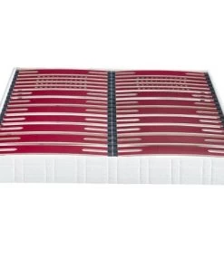 Bultex Sommiers Sommier Tapissier Confort Morphologique Bi-lattes 90x190 -Sommiers Soldes sommier tapissier confort morphologique bi lattes 90x190 5