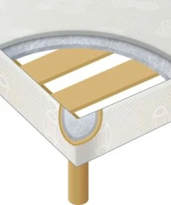 Someo Sommiers Sommier Tapissier Déco Gris Eco 13 Cm 160x200 -Sommiers Soldes sommier tapissier deco gris eco 13 cm 160x200 3