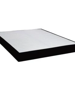 Altobuy Sommiers Sommier Tapissier Démontable 140x190cm Noir