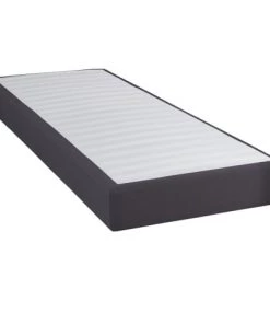 Altobuy Sommiers Sommier Tapissier Démontable 90x190cm Anthracite