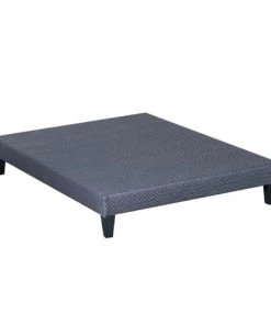 Olympe Sommiers Sommier Tapissier En Kit Coutil Gris Ciment 140x200