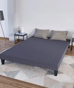 Olympe Sommiers Sommier Tapissier En Kit Coutil Gris Ciment 160x200 8 Olympe Sommiers Sommier Tapissier En Kit Coutil Gris Ciment 160x200 -Sommiers Soldes sommier tapissier en kit coutil gris ciment 160x200 2