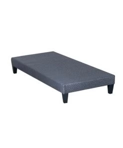 Olympe Sommiers Sommier Tapissier En Kit Coutil Gris Ciment 90x190