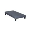 Olympe Sommiers Sommier Tapissier En Kit Coutil Gris Ciment 90x200