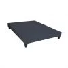 Idliterie Sommiers Sommier Tapissier Gris Anthracite Noir 160x200