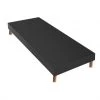 Idliterie Sommiers Sommier Tapissier Gris Anthracite Noir 80x200