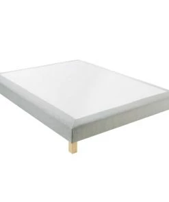 Maisons Du Monde Sommiers Sommier Tapissier Gris Clair 160x200