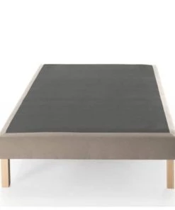Le Matelas Vert Sommiers Sommier Tapissier Marron 140x190