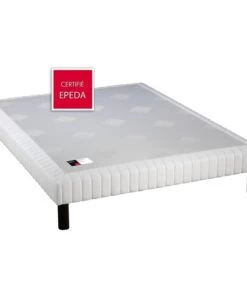Epeda Sommiers Sommier Tapissier Multi Ressorts Confort équilibré 90x190 -Sommiers Soldes sommier tapissier multi ressorts confort equilibre 90x190 2