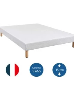 Sommiers Sommier Tapissier Someo 90x200 -Sommiers Soldes sommier tapissier someo 90x200 3