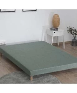 Idliterie Sommiers Sommier Tapissier Vert Celadon 140x190 8 Idliterie Sommiers Sommier Tapissier Vert Celadon 140x190 -Sommiers Soldes sommier tapissier vert celadon 140x190 2