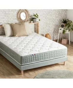 Idliterie Sommiers Sommier Tapissier Vert Celadon 140x190 11 Idliterie Sommiers Sommier Tapissier Vert Celadon 140x190 -Sommiers Soldes sommier tapissier vert celadon 140x190 5