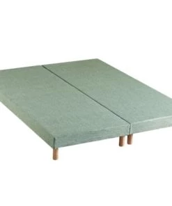 Idliterie Sommiers Sommier Tapissier Vert Celadon 2x80x200