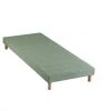 Idliterie Sommiers Sommier Tapissier Vert Celadon 90x200