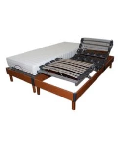 Idliterie Sommiers Relaxation Electrique Français 2x80x200