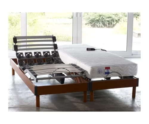 Idliterie Sommiers Relaxation Electrique Français 2x80x200 4 Idliterie Sommiers Relaxation Electrique Français 2x80x200 – Image 2