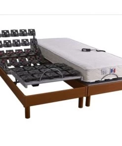 Idliterie Sommiers Relaxation Electrique Français 2x90x200
