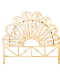 HYDILE Lits Tête De Lit Rotin Fleur