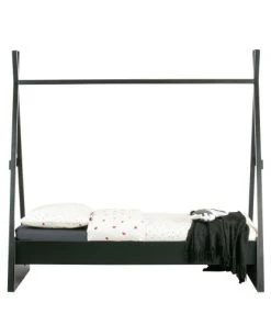 Woood Lits Tiroir De Lit 80x200 En Bois Noir -Sommiers Soldes tiroir de lit 80x200 en bois noir 2