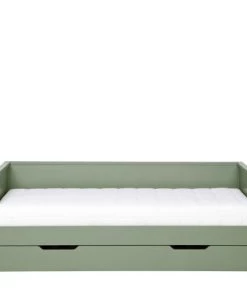 Woood Lits Tiroir En Pin Massif Pour Lit 90x200 Vert -Sommiers Soldes tiroir en pin massif pour lit 90x200 vert 2