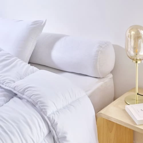 Bleu Câlin Oreillers Traversin Confort Ferme Enveloppe Coton 160cm 4 Bleu Câlin Oreillers Traversin Confort Ferme Enveloppe Coton 160cm – Image 2