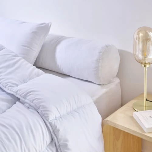 Bleu Câlin Oreillers Traversin Confort Moelleux Enveloppe Coton Bio 140cm 4 Bleu Câlin Oreillers Traversin Confort Moelleux Enveloppe Coton Bio 140cm – Image 2