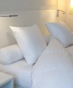 Castex Oreillers Traversin Naturel Mi-ferme En Plumes Et Duvet 140 Cm -Sommiers Soldes traversin naturel mi ferme en plumes et duvet 140 cm 2