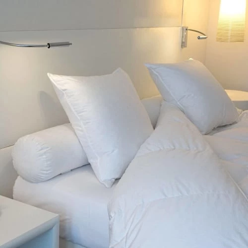 Castex Oreillers Traversin Naturel Mi-ferme En Plumes Et Duvet 160 Cm 5 Castex Oreillers Traversin Naturel Mi-ferme En Plumes Et Duvet 160 Cm – Image 3