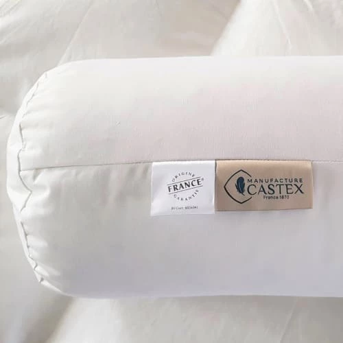 Castex Oreillers Traversin Naturel Mi-ferme En Plumes Et Duvet 160 Cm 6 Castex Oreillers Traversin Naturel Mi-ferme En Plumes Et Duvet 160 Cm – Image 4