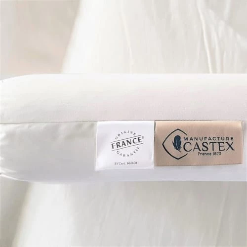 Castex Oreillers Traversin Plat Naturel Moelleux En Plumes Et Duvet 180 Cm 5 Castex Oreillers Traversin Plat Naturel Moelleux En Plumes Et Duvet 180 Cm – Image 3